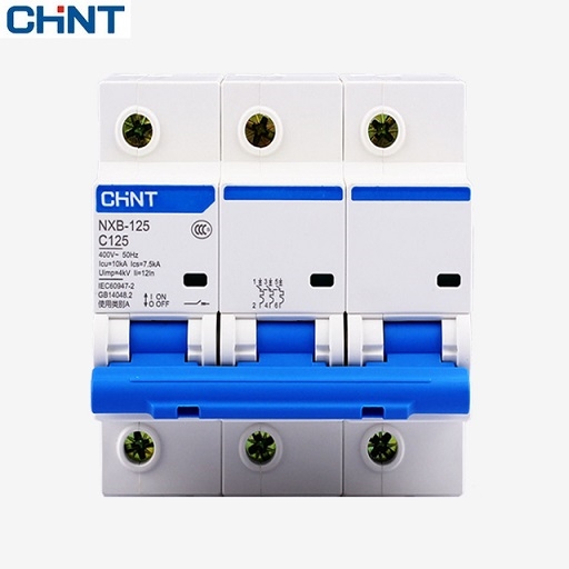 Picture of Cầu dao tự động dạng tép MCB Chint NXB-125-3P-63A 10KA 240-415V