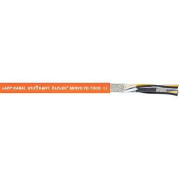 Picture of ÖLFLEX® Servo 3D 7DSL JJ-Lapp 4 G 22AWG + (2 x 22AWG) + (4 x 26AWG)mm2 - 1023378