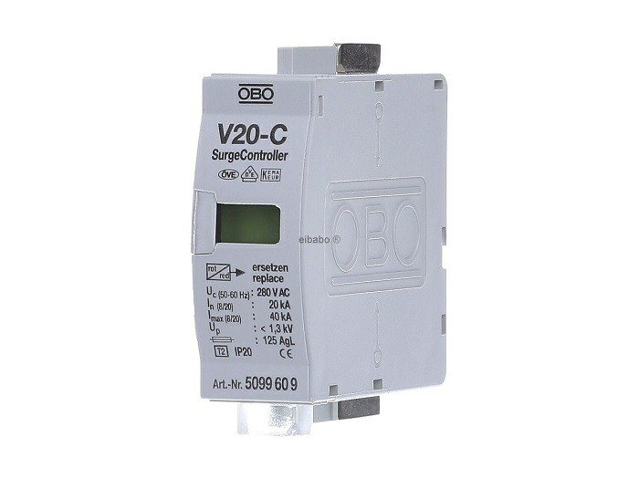 Picture of Thiết bị cắt lọc sét V20-C/0-280 (Upper Part Unit 280V 40kA)