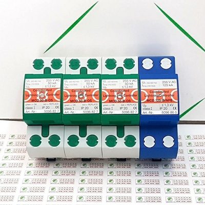 Picture of MCD 50-B/3+1-OS (255V 3P+NPE+OS limp 50kA In 50kA Itotal 125kA N-PE)