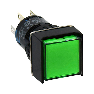 Picture of Nút nhấn vuông không đèn loại nhấn giữ IDEC AB6Q-A1GC