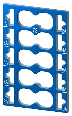 Picture of 50 nhãn mã màu CC73 Siemens 6ES7193-6CP73-4AA0