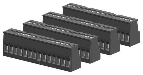 Picture of Khối đấu nối 14 cực vỏ thiếc (4/PK) Siemens 6ES7292-2AP40-0XA0