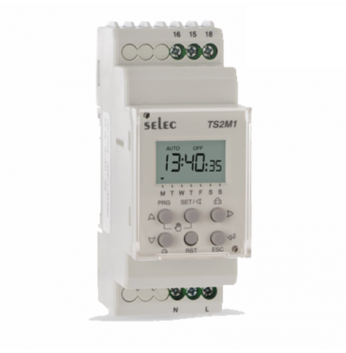 Picture of Bộ hẹn giờ hoạt động theo tuần Selec TS2M1-1-16A-230V