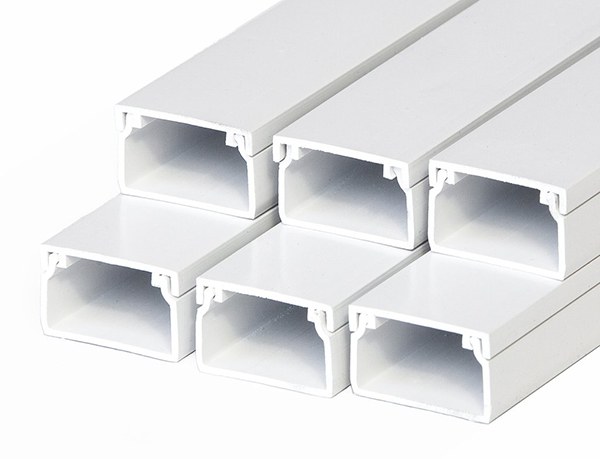 Picture of Máng gen luồn dây điện có cả nắp loại chống cháy SP 60x22mm GA60/01 (2 m/ cây)