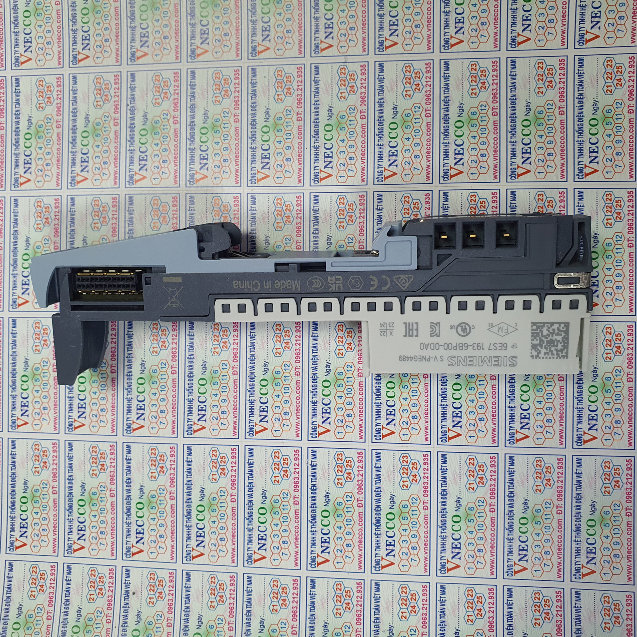 Picture of Mô đun kẹp điện Siemens SIMATIC ET 200SP, 16 x mạch cầu đơn 6ES7193-6BP00-0DA0
