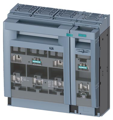 Picture of Công tắc cách ly cắt ly tâm, cầu dao tự động 690 VAC/440 VDC 160 A 3 pha, nhả tự động LV HRC Fuse Siemens 3NP1154-1DA10