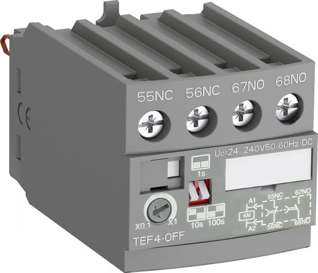 Picture of Relay thời gian đóng TEF4-OFF ABB 1SBN020114R1000