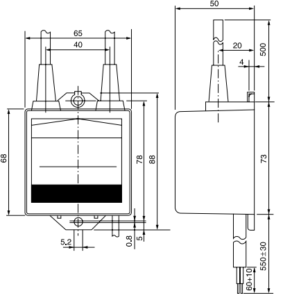 Bộ điều khiển an toàn Azbil S720A200-OHL50 