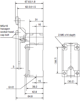 Công tắc hành trình Azbil LJA10-13A21N