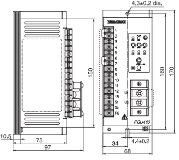 Actuators Azbil PGU410H