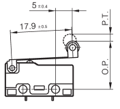 Basic switches Azbil SSM13A2