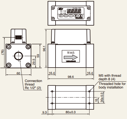 Mechanical Controllers Azbil CMS0500