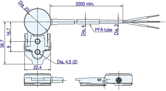 Cảm biến quang Azbil HPQ-D1