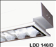 Picture of Máng đèn phản quang loại âm trần LDD 140/D - Duhal