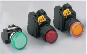 Picture of Nút nhấn có đèn Loại phẳng Nhấn giữ Ø 22 YW1L-AF2E10Q4 (S PW)