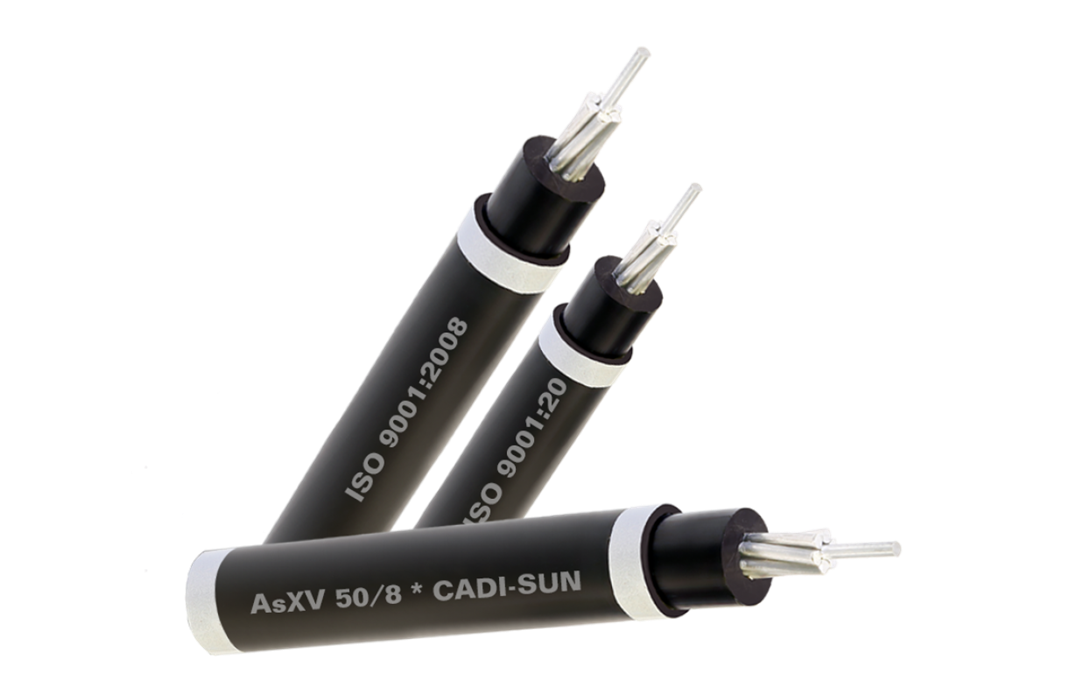 Picture of Cáp trung thế bán phần ruột nhôm lõi thép cách điện XLPE dày 2.5mm AsX 240/56-2.5 - Cadisun