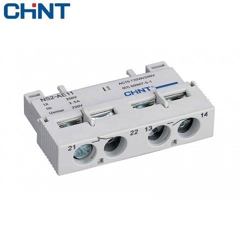 Picture of Tiếp điểm phụ lắp trước Chint NS2-AE11