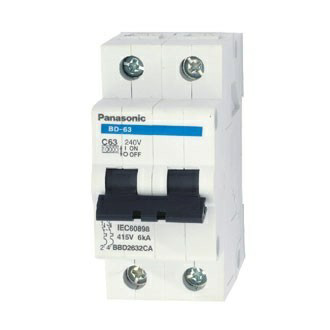 Picture of MCB Panasonic 2P 100A 10kA 400VAC