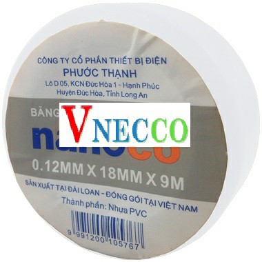 Picture of Băng keo điện PVC 10Y - trắng