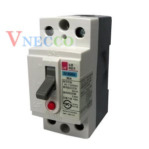 Picture of Cầu dao tự động cắt dòng rò LS Rcbo LS 32GRhc 20A 30mA 0.03S