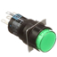 Picture of Nút nhấn có đèn màu xanh lá cây Ø16 IDEC AL6M-M14G