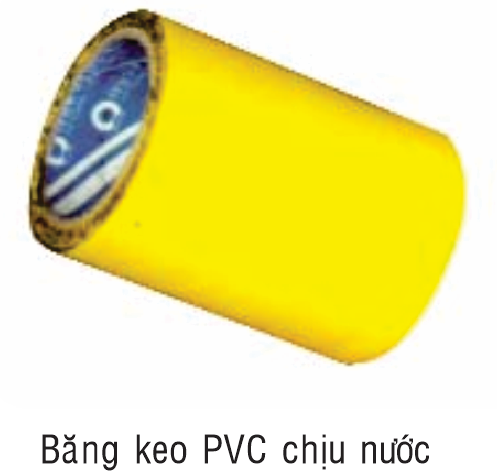 Picture of Băng keo dán ống xoắn HDPE (PDC) băng keo PVC chịu nước WRT/0.08x10