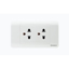 Picture of Ổ cắm công tắc Sê-ri Zenlock 2 ổ cắm 3 chấu 16A ZLUE2