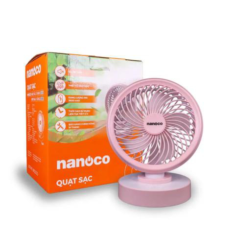 Picture of QUẠT SẠC NANOCO NRF6213P HỒNG