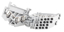 Picture of Khối đầu cuối thanh kim loại Din tiêu chuẩn Wago 280, 28 → 12 AWG, 0,08 → 2,5 mm², 600 V