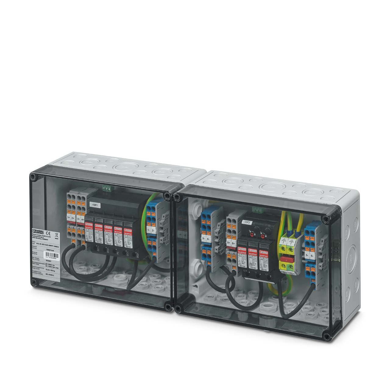 String combiner box (SCB) Phoenix Contact: SOL-SC-3ST-0-DC-3MPPT-1000EQ ...