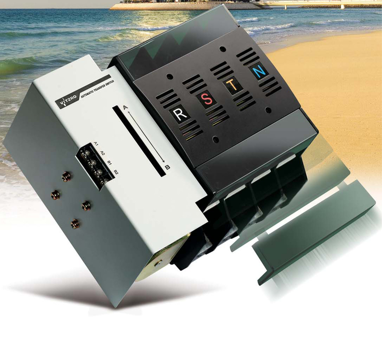 Picture of Bộ chuyển nguồn tự động ATS Vitzro VAT-64WN (B60040WN) 400A 3P