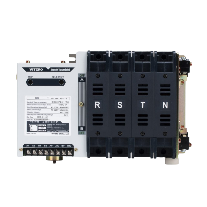 Picture of Bộ chuyển nguồn ATS Vitzro VAT-616WN (B60160WN) 4P 1600A