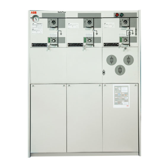 Picture of Tủ trung thế RMU ABB 3 ngăn, loại Compact không mở rộng, cấu hình CCC 24KV-630A-21kA/3s