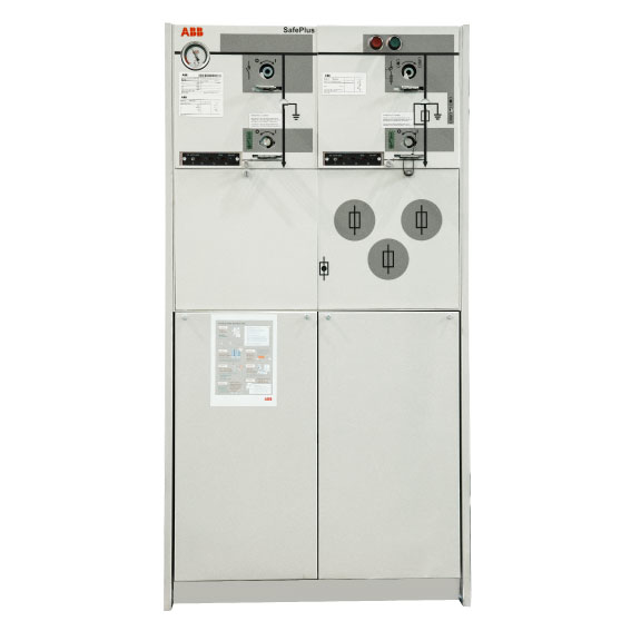 Picture of Tủ trung thế Safeplus 2 ngăn loại compact không mở rộng, cấu hình CF 40.5kV 630A 20kA/3s